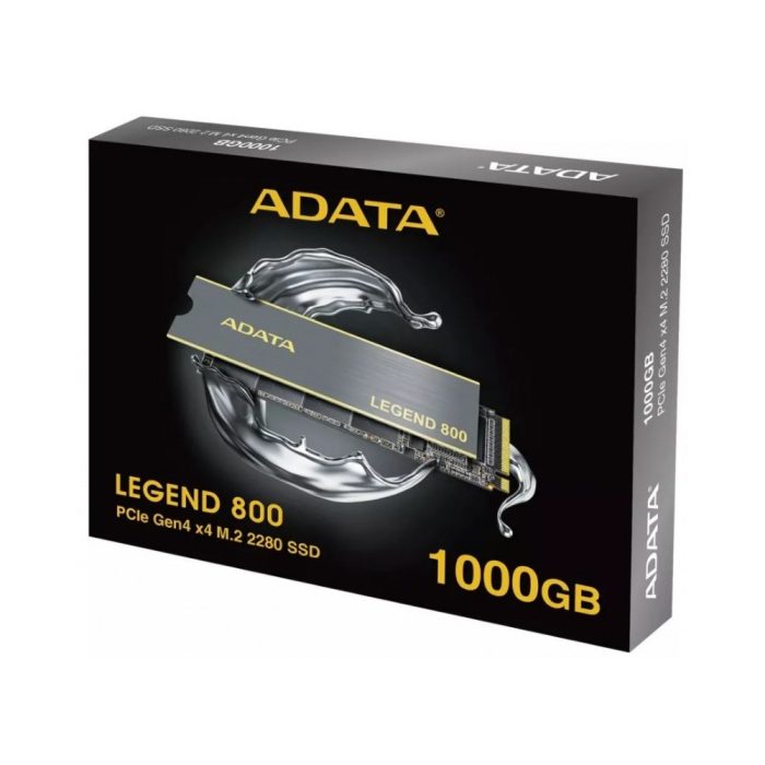 SSD ADATA Legend 800 1TB M.2 NVMe 3500MB/s - Rendimiento Ultra Rápido para Gaming y Diseño