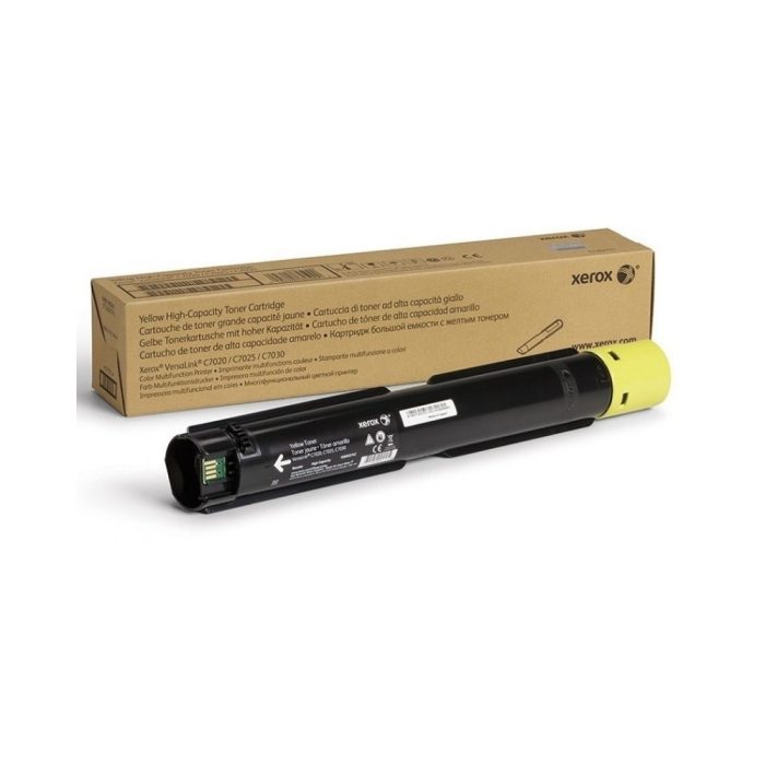 Tóner Xerox Amarillo 106R03750 para Multifuncional VersaLink C70XX - Alta Calidad de Impresión