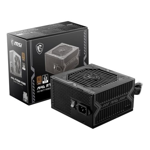 MSI MAG A750BN Fuente de alimentación 750W PCIE5 - Potencia y eficiencia para tu PC Gaming