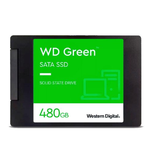 WD Green SSD 2.5" 480GB - Almacenamiento Rápido y Eficiente para Mejores Rendimientos