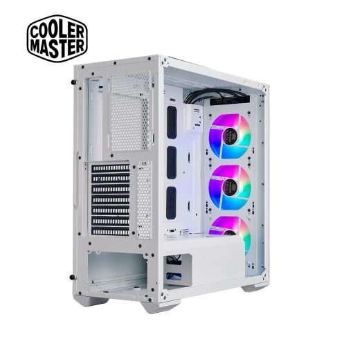CASE PC Cooler Master TD500 Mesh V2 Blanco - Mejor Ventilación y Diseño Moderno para Gaming