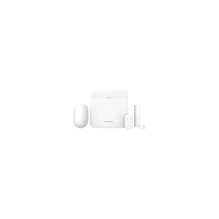 Kit de Alarma HIKVISION AX Pro: Sistema 3G/4G, 48 Zonas, Incluye Panel, PIR, Magnético y Pulsador