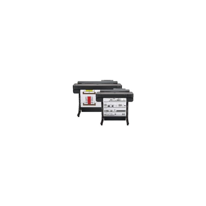 Impresora láser HP Designjet T650 de gran formato, alta velocidad y calidad profesional para planos y gráficos.
