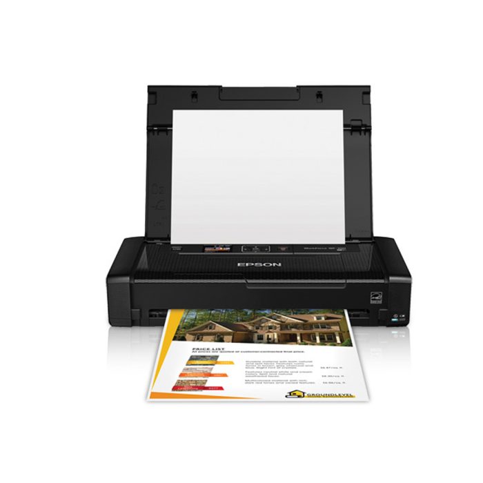 Impresora Portátil Epson WorkForce WF-100: Inyección de Tinta, WiFi & USB, Ideal para Trabajo Móvil