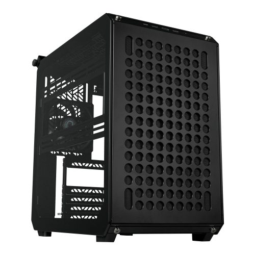 Case Mid Tower Cooler Master Qube 500 Black - Diseño Optimizado, Amplio Espacio y Eficiente Ventilación