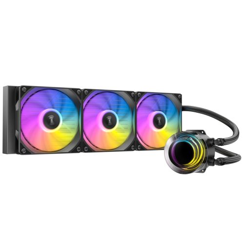 Refrigeración líquida AIO Antec Vortex LUM 360 ARGB, rendimiento óptimo y diseño elegante en negro