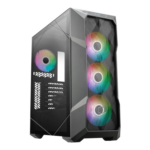 Case PC Cooler Master TD500 Max - Diseño Moderno, Tamaño ATX, Ideal para Gaming y Refrigeración Eficiente
