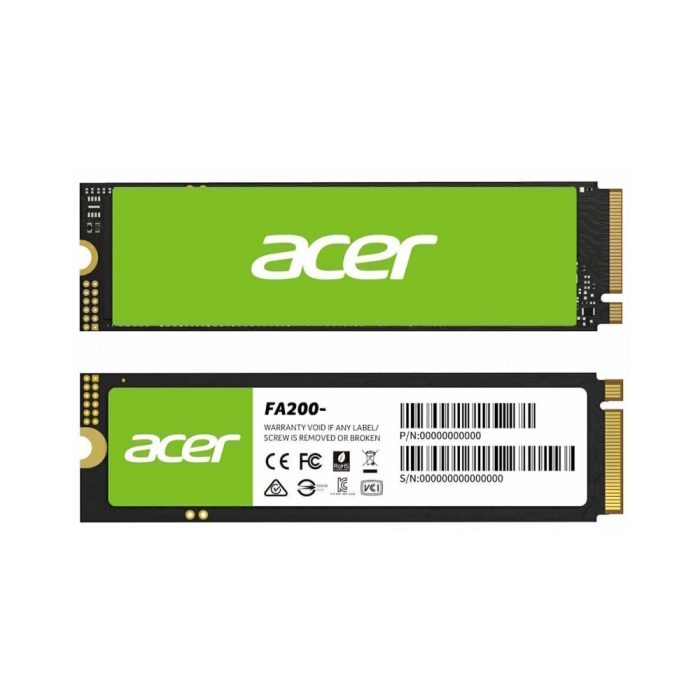 SSD Acer FA200 1TB PCIe NVMe Gen4.0 M.2 2280 - Alto Rendimiento y Velocidad para Tu Ordenador