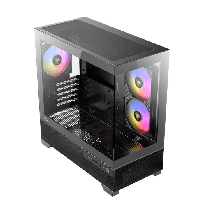 Caja Mini Tower Antec CX500m ARGB en Negro - Diseño compacto y moderno con RGB iluminado
