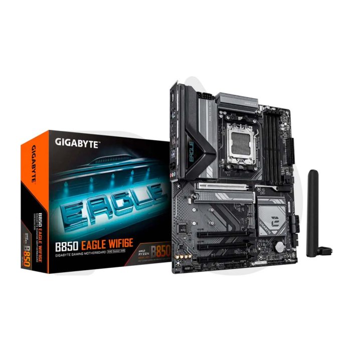 Placa Base Gigabyte AM5 B850 Eagle con WiFi 6E - Rendimiento Superior para Gamers y Creadores