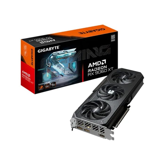 Tarjeta Gráfica Gigabyte RX 9060 XT Gaming OC 16GB - Rendimiento Superior y Eficiencia en Juegos