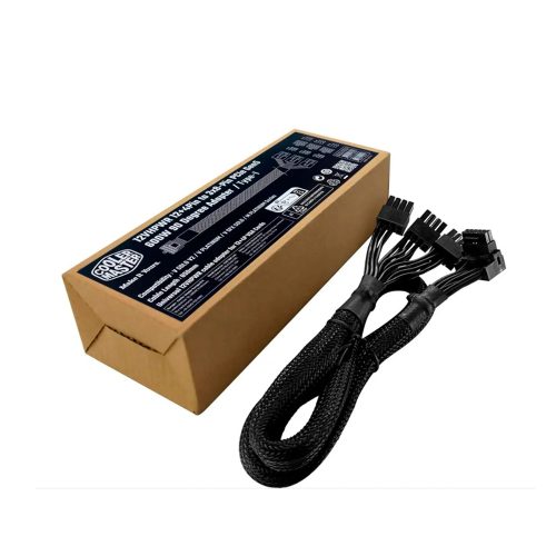 Adaptador Cooler Master 12VHPWR 3x8 Pin Type 1 - Conexión Rápida y Eficiente para tu PC