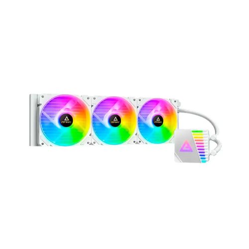 Antec Symphony 360 - Enfriador Líquido RGB Blanco, Alta Eficiencia y Diseño Elegante
