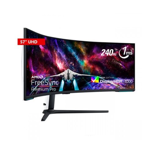 Monitor Samsung 57" LS57CG950NNXZA: Ultra Pantalla QLED Curve 4K, Ideal para Gaming y Entretenimiento