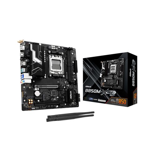 Placa Base ASRock B850M-X WIFI R2.0 Micro ATX DDR5 - Conectividad WiFi y Rendimiento Superior