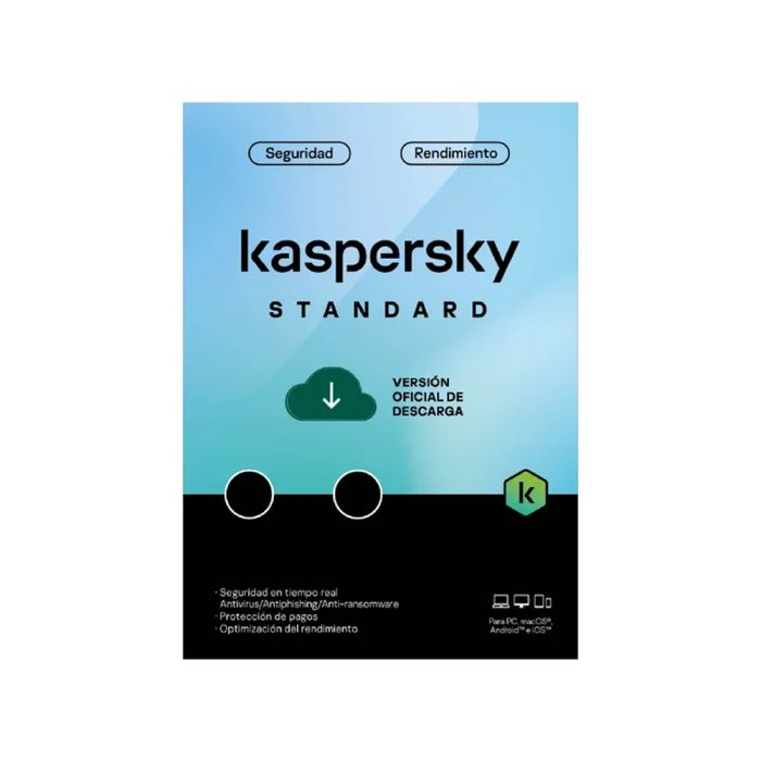 Antivirus Kaspersky Standard para 10 PCs - Protección Avanzada y Seguridad Total para tu Dispositivo