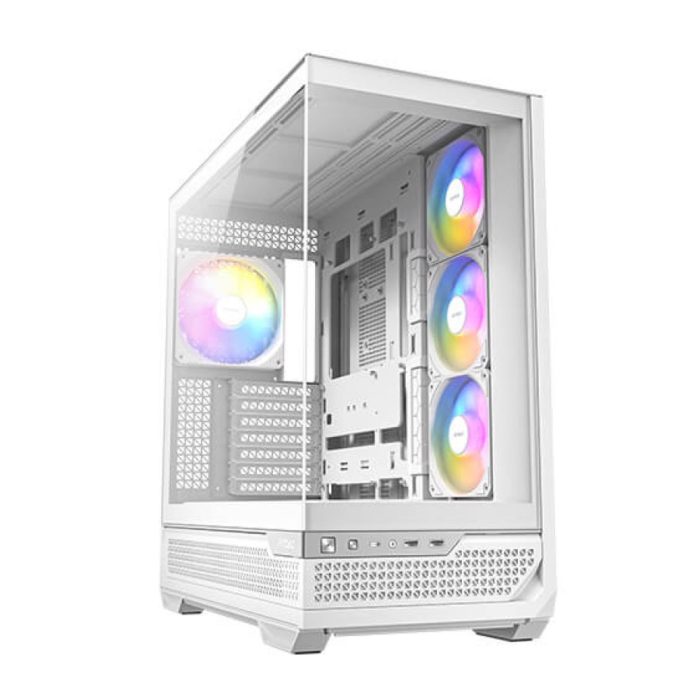 Case Mid Tower ANTEC Constellation C7 ARGB Blanco - Ventilación Óptima y Estilo RGB