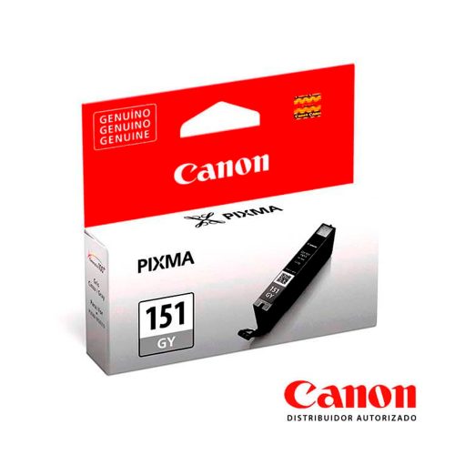 Tinta Canon CLI-151 Gris - Cartucho de alta calidad, compatible con impresoras Canon, excelente rendimiento