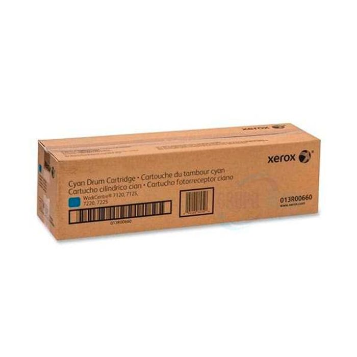 Tóner Xerox 013R00660 para WC 7220/7225 - Tambor Cyan Original de Alta Calidad y Rendimiento