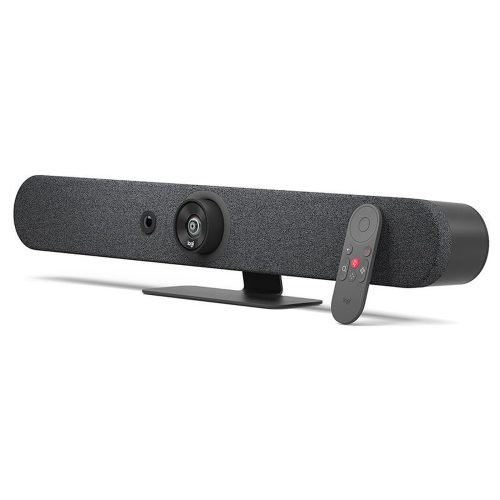 Logitech Rally Bar Mini 4K: Cámara USB para pequeñas salas, color grafito, calidad profesional