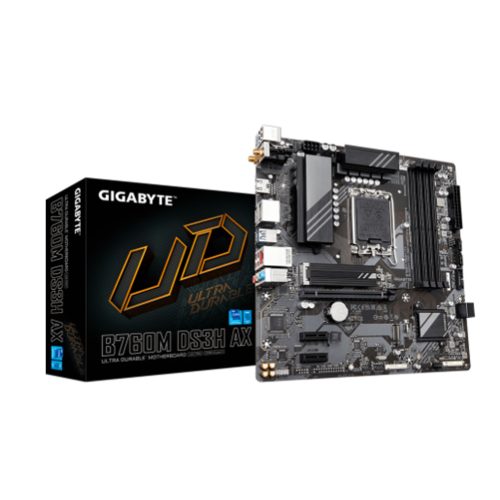 Motherboard Gigabyte B760M DS3H mATX DDR4 para Intel LGA1700 - Rendimiento y compatibilidad óptimos