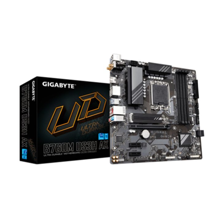 Motherboard Gigabyte B760M DS3H mATX DDR4 para Intel LGA1700 - Rendimiento y compatibilidad óptimos