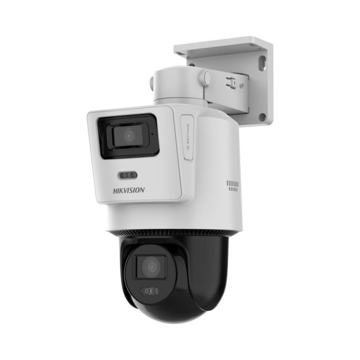 Cámara IP HIKVISION TANDEMVU PT 4MP con dos lentes 8mm y 2.8mm - Seguridad inteligente y alta resolución