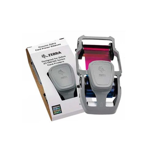 Cinta Zebra YMCKO Original para Impresoras de Tarjetas - Colores Vibrantes y Alta Calidad de Impresión