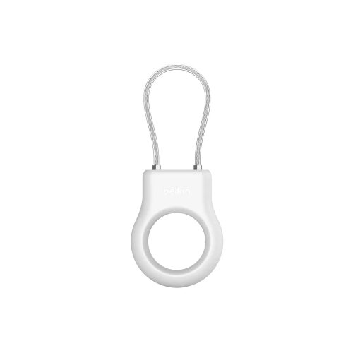 Soporte de seguridad Belkin para Apple AirTag - Etiqueta Bluetooth antipérdida - Color blanco