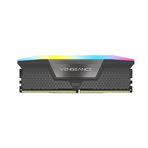 Memoria RAM Corsair Vengeance DDR5 16GB 5600MHz RGB Gris - Alto rendimiento y estilo iluminado