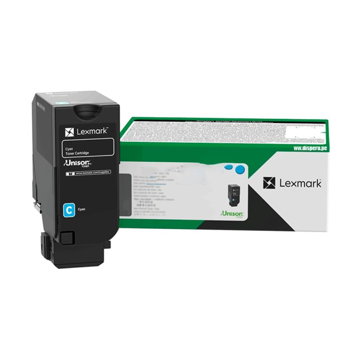 Tóner Lexmark CS/X73X Cyan 16.2K - Impresión de Alta Calidad y Rendimiento Superior