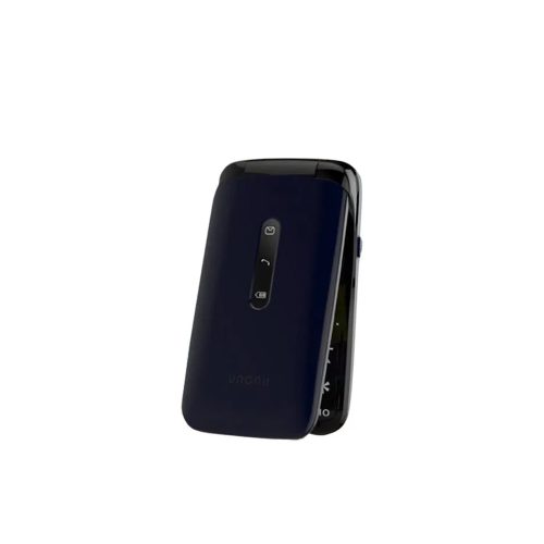 Celular Unonu Rex Flip Phone 4G LTE Azul - Diseño Compacto, Dual SIM y Conectividad Rápida
