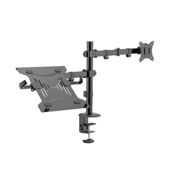 Soporte de escritorio articulado Koreano KE32-ML para monitores de 17”-35” y laptops de 10”-17”, 9 kg + 4 kg
