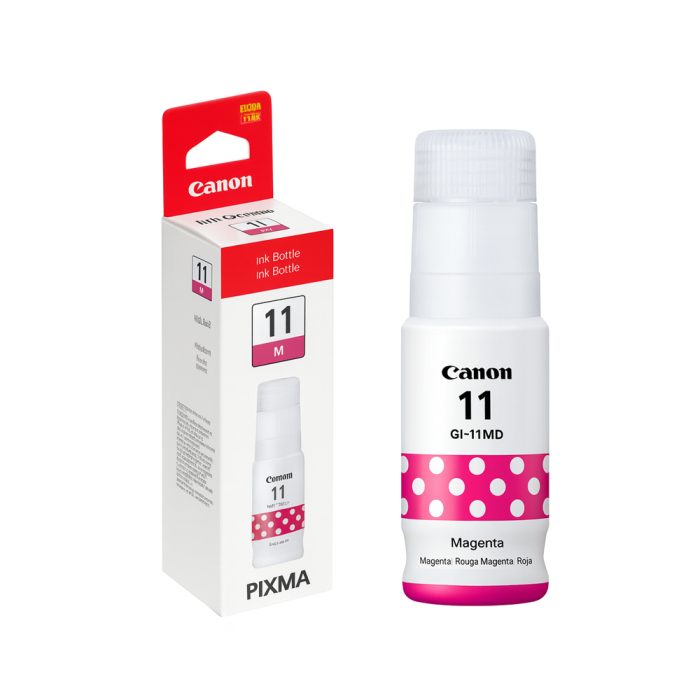 Tinta Canon GI-11M Magenta de Alta Capacidad para Impresión de Calidad | Compatible con Impresoras Canon