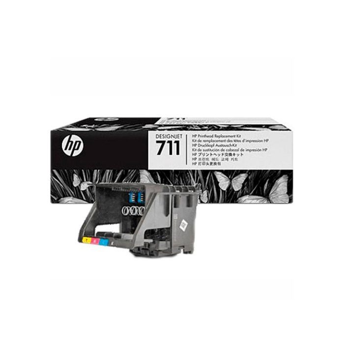 Cabezales de Impresión HP C1Q10A (711) para T120/T520 - Alta Calidad, Ideal para Uso Profesional