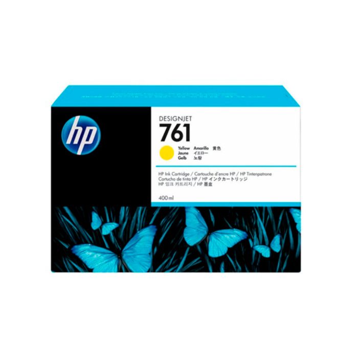 Tinta HP CM992A Amarilla 400ml - Alta Calidad para Impresoras Compatibles, Colores Brillantes y Duraderos