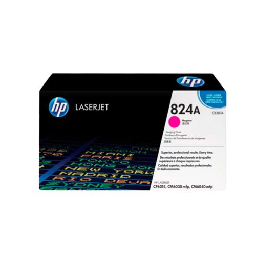 TAMBOR HP CB387A 824A Magenta para LaserJet 6015/6040 - Alta Calidad de Impresión