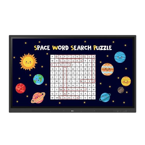 Pizarra Interactiva LG 98TR3DK de 98" con Conectividad Inalámbrica y Alta definición para Aula Modernas
