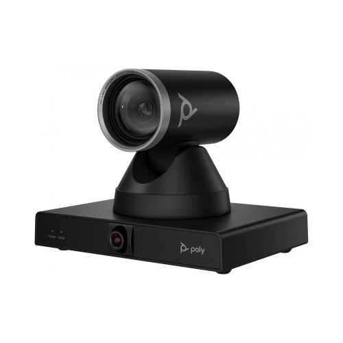 Cámara inteligente Poly Studio E60 4K MPTZ, 12x zoom, ideal para videoconferencias y reuniones profesionales