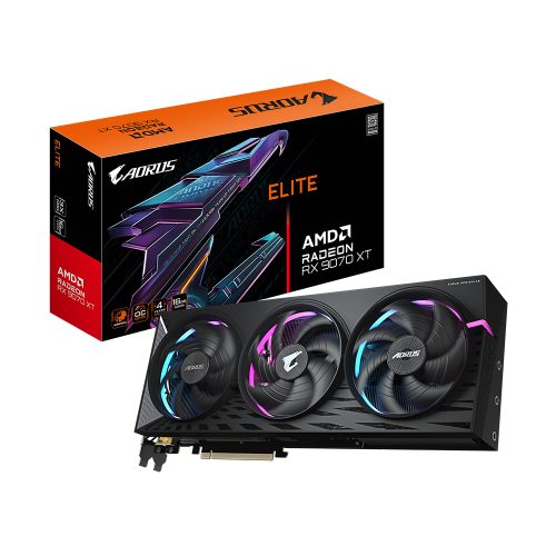 Tarjeta Gráfica GIGABYTE Radeon RX 9070 XT, 16GB, 256 bit, Ideal para Gaming de Alto Rendimiento