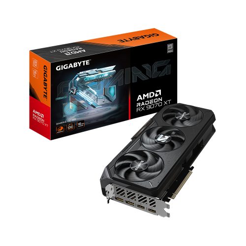 Tarjeta Gráfica GIGABYTE Radeon RX 9070 XT, 16GB, 256 bit, Ideal para Gaming de Alto Rendimiento