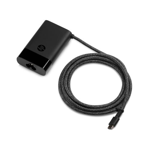 Cargador HP 65W USB-C - Carga Rápida y Eficiente para Portátiles HP - Compacto y Portátil