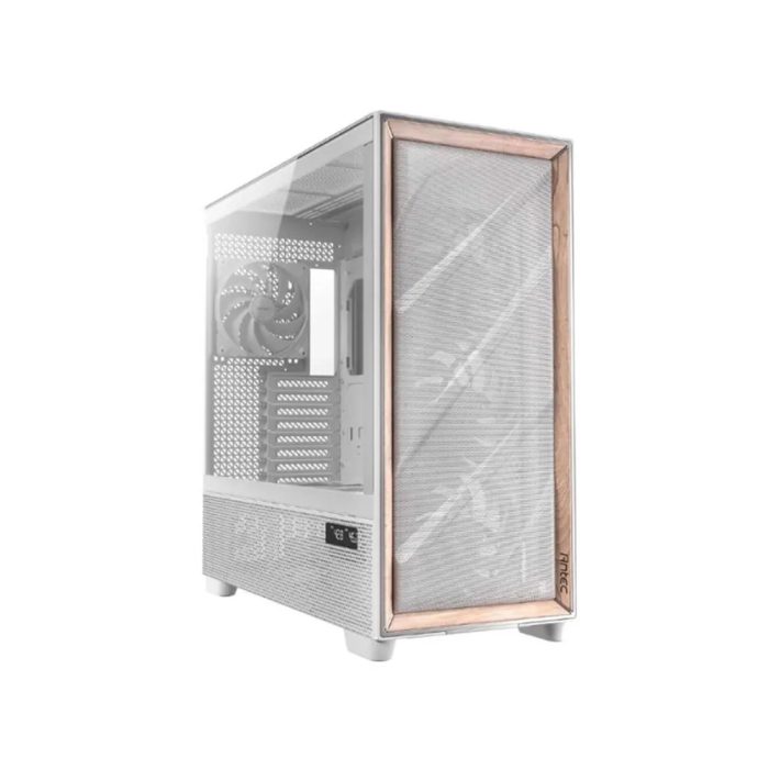 Caja de PC Antec Flux Pro WT, Mid Tower, 6 Ventiladores, Diseño Traslúcido, Ideal para Gaming