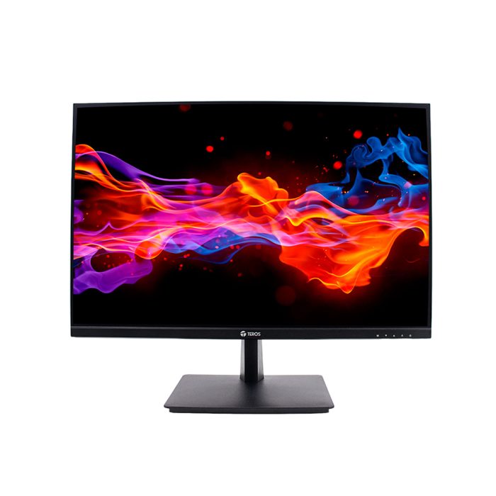 Monitor TEROS TE-2419CS de 24" WUXGA IPS - 75Hz, 5ms, HDMI, VGA, Color Negro - Ideal para Juegos