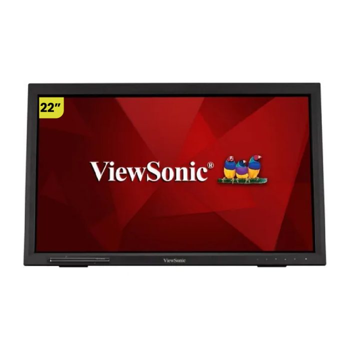 Monitor Táctil ViewSonic TD2223 de 22" Full HD, Conectividad HDMI/VGA/USB, Ideal para Interactividad