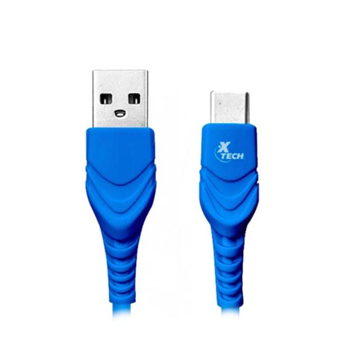 Cable USB Xtech de 1.2 m, 4 pines USB Type A a USB Type-C, Bolsa de 10 unidades - Conexión confiable