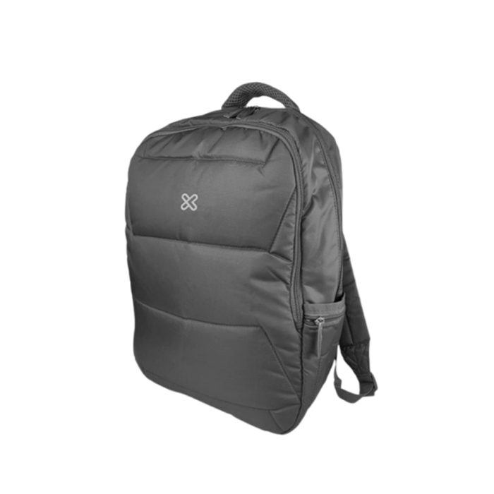 Mochila para portátil Klip Xtreme 15.6" en Nylon 1200D Gris con dos compartimentos amplios