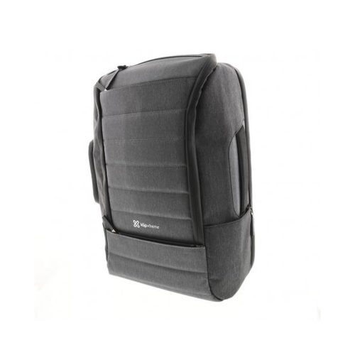 Mochila para portátil Klip Xtreme de 15.6" en nylon 1680D, color gris azulado, ligera y resistente