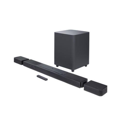Barra de Sonido JBL Bar 1300, Conexión Bluetooth y Wifi, Sonido Inmersivo en Color Negro