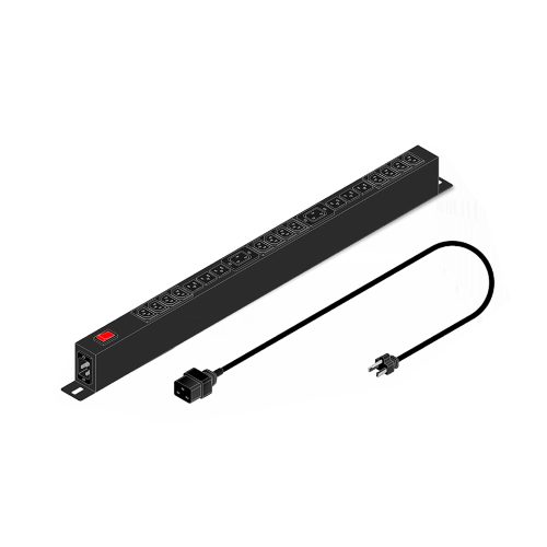 Unidad de Distribución de Energía ELISE PDU 20T, 15A, 12 Salidas C13/C19, 0U, Ideal para Data Centers